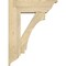 Ekena Millwork Imperial Traditional Rough Sawn Bracket w/ Offset Brace, Douglas Fir, 8"W x 24"D x 32"H BKT0806X24X32IMP01RDF - alternate 4